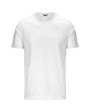 T-shirt K-WAY uomo K7125UW ODOM JERSEY SLIM Bianco logo silicone maniche corte cotone