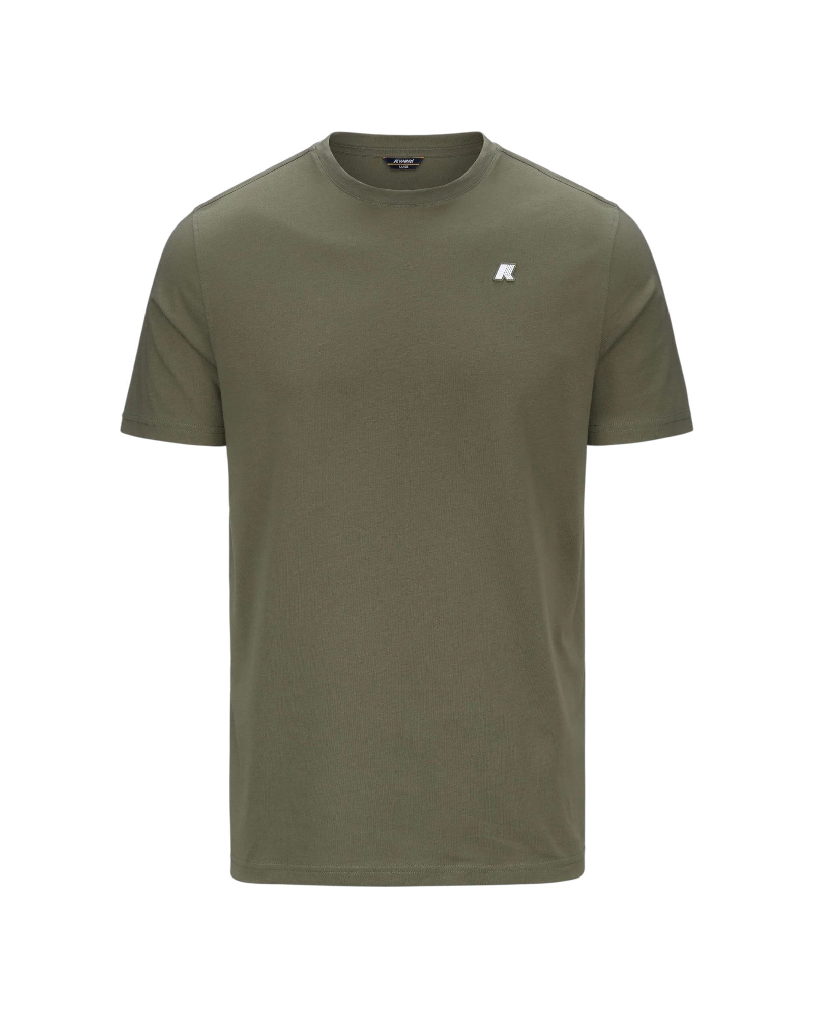 K-WAY T-shirt K-WAY uomo K7125UW V15 Verde K7125UW B15 