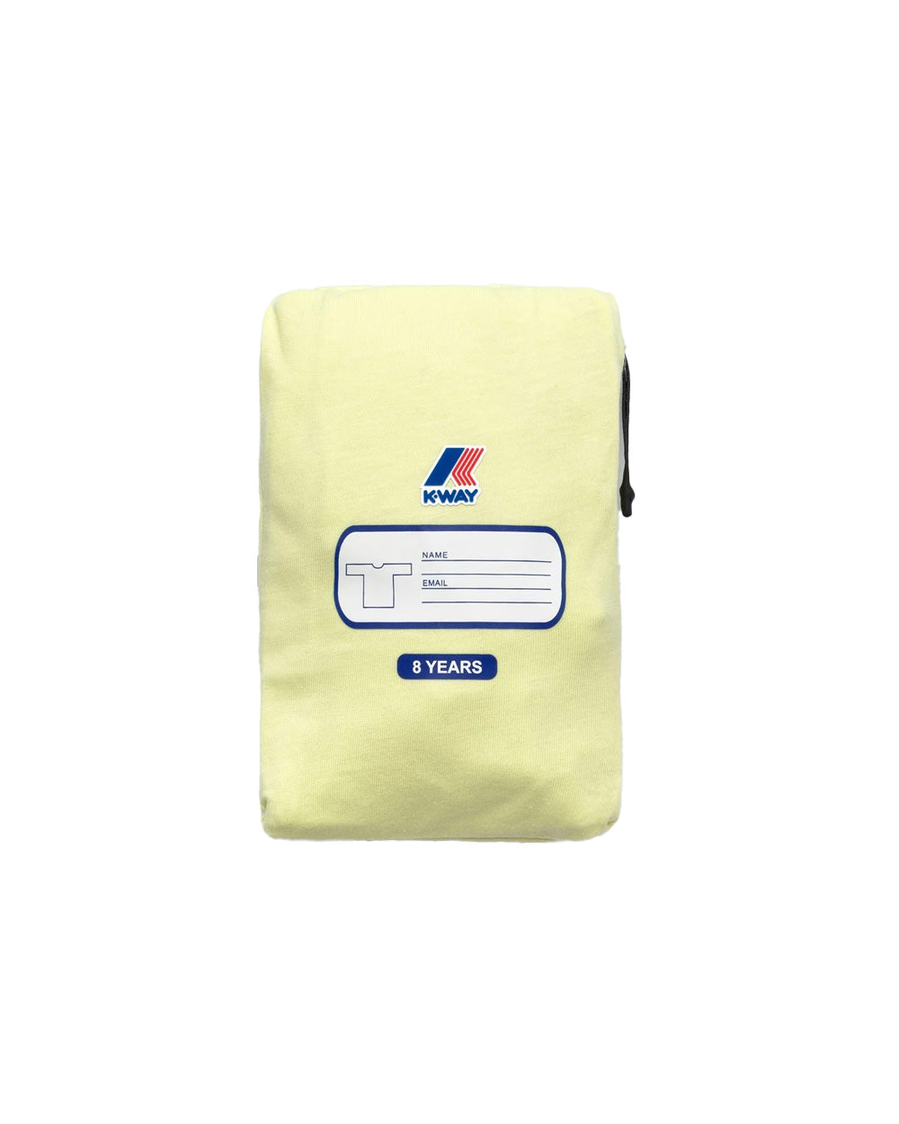 K-WAY T-shirt K-WAY bambino K7133YW P. LEONIDE Lime jersey cotone girocollo logo vestibilità regolare K7133YW W0Z 