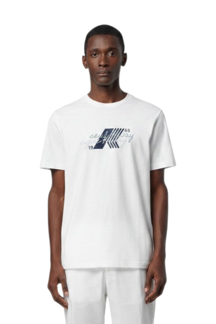 K-WAY T-shirt K-WAY uomo K71353W 001 Bianco K71353W 001 