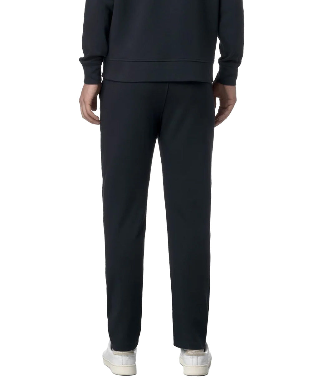 K-WAY Pantalone K-WAY uomo K8132QW ITON INTERLOCK Blu bordo vita elastico coulisse tasche fitting regolare K8132QW K89 