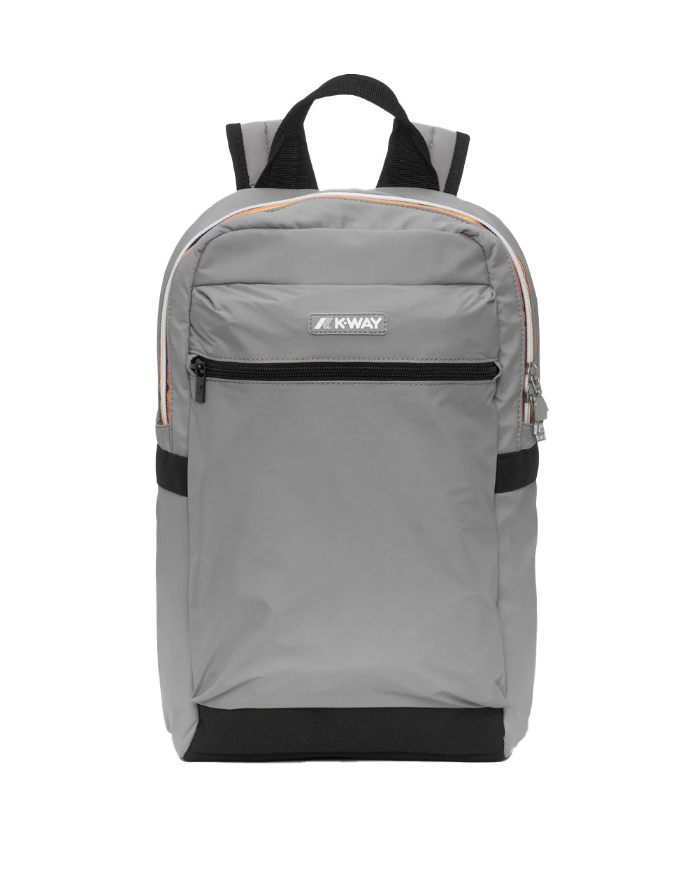 K-WAY Zaino K-WAY unisex K8148CW MID LAON Grigio idroreppellente spallacci tasca logo K8148CW 411 