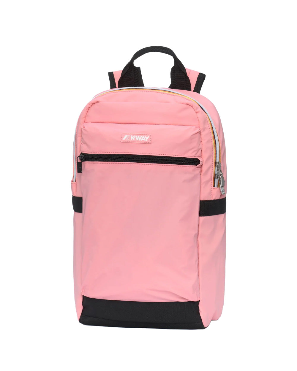K-WAY Zaino K-WAY unisex K8148CW MID LAON Rosa idroreppellente spallacci tasca logo K8148CW Q28 