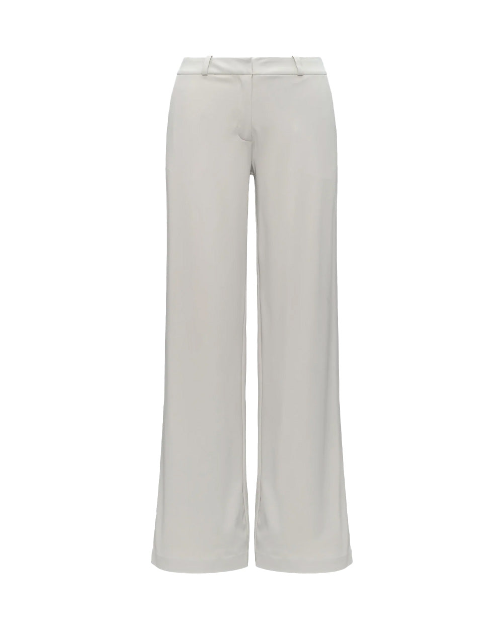 K-WAY Pantalone K-WAY donna K8148GW JALLE SL SPACER Beige elasticizzato antipiega zip gamba ampia K8148GW 634 