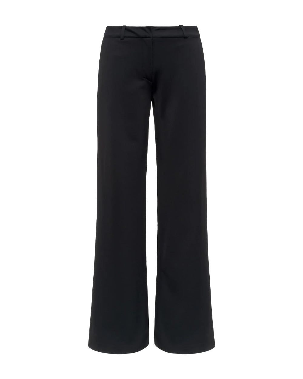 K-WAY Pantalone K-WAY donna K8148GW JALLE SL SPACER Nero elasticizzato antipiega zip gamba ampia K8148GW USY 
