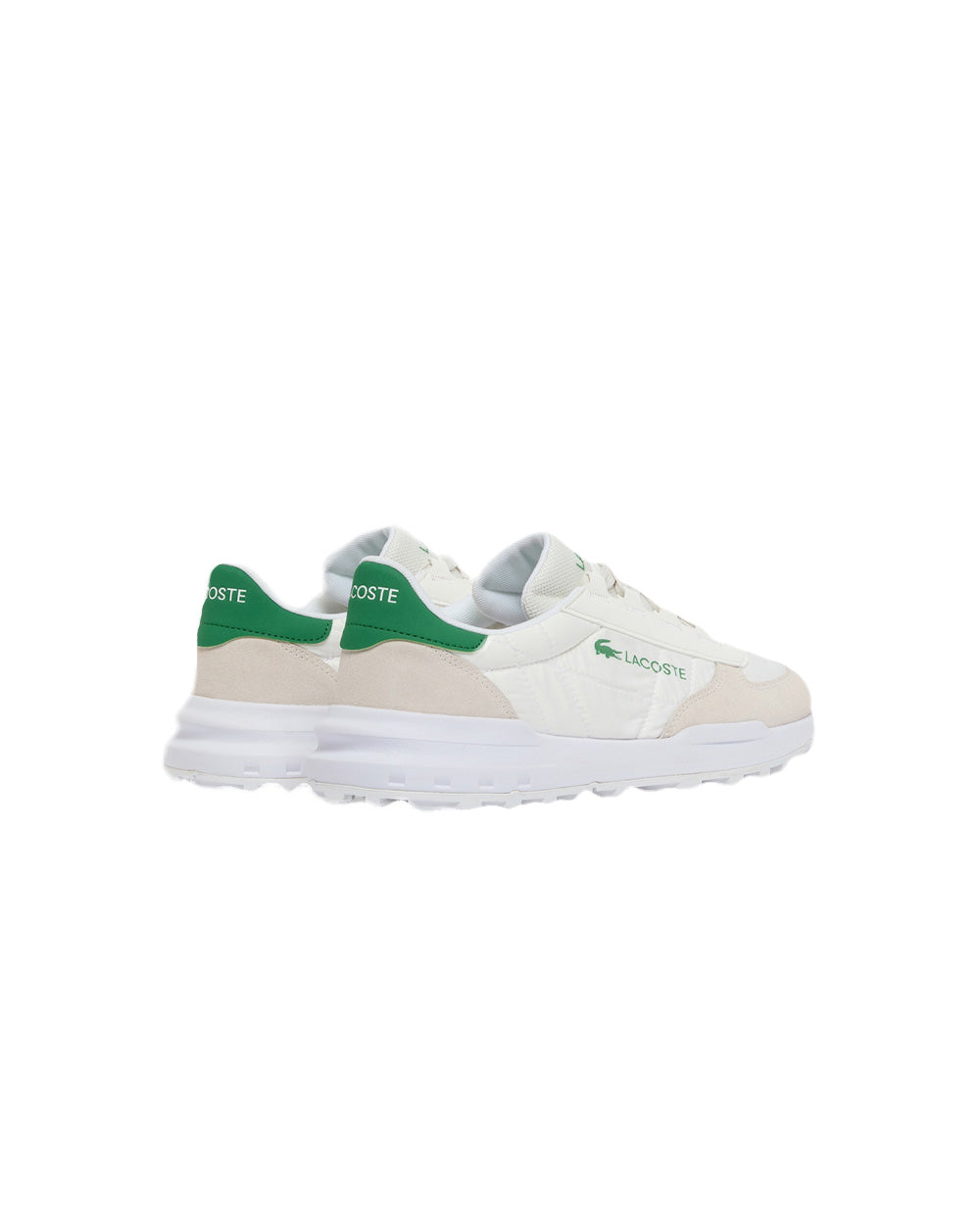 LACOSTE Sneakers LACOSTE uomo Elite Active Evo 51SMA0037 Panna pelle scamosciata fodera tessuto 51SMA0037 082 