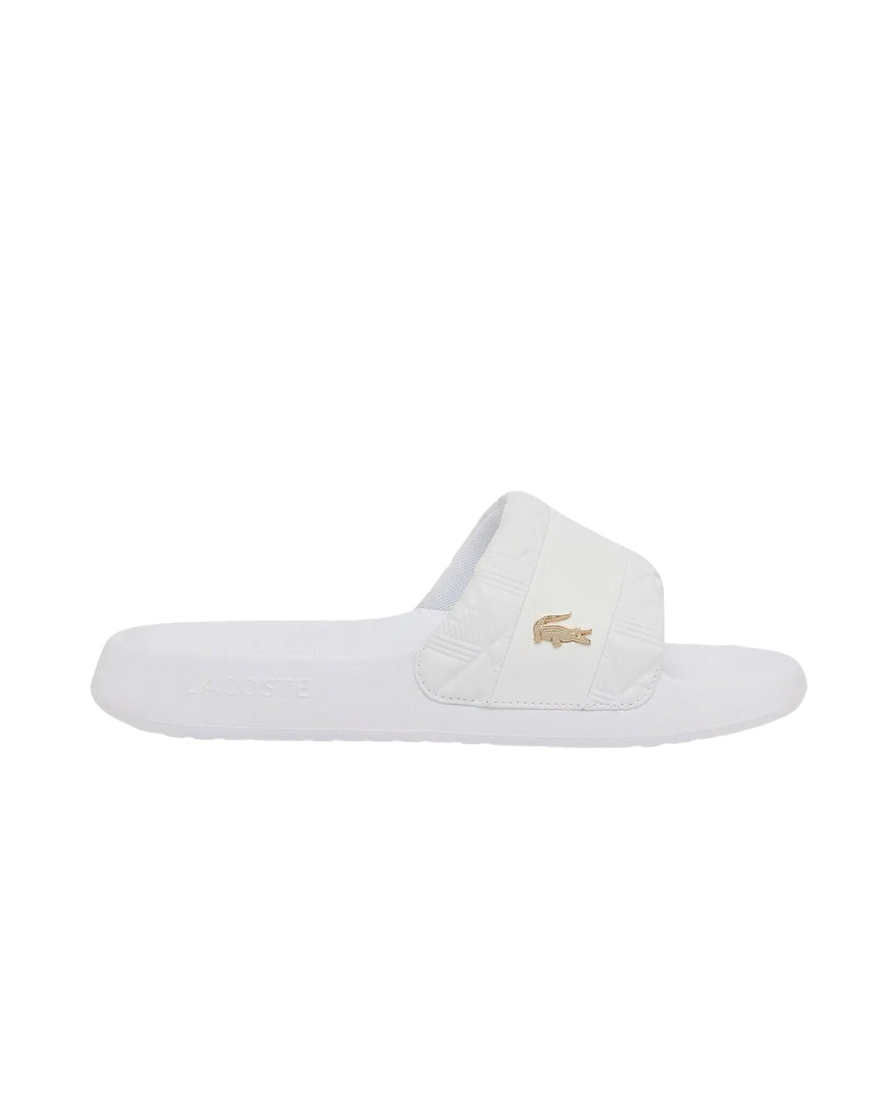 LACOSTE Ciabatte LACOSTE uomo Serve Slide Hybrid E03862 Bianche E03862 080 