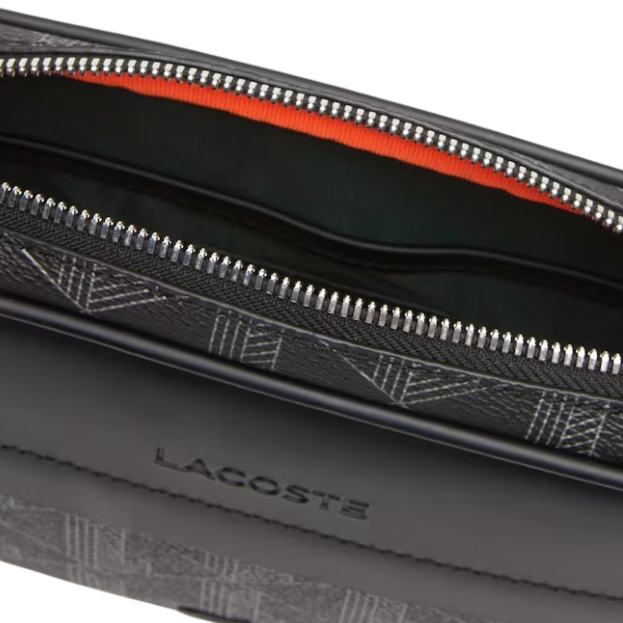 LACOSTE Marsupio LACOSTE uomo NH4004LX H45 Nero Monogram NH4004LX H45 