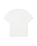 Men's LACOSTE T-shirt TH0753 White short sleeve classic fit ribbed collar