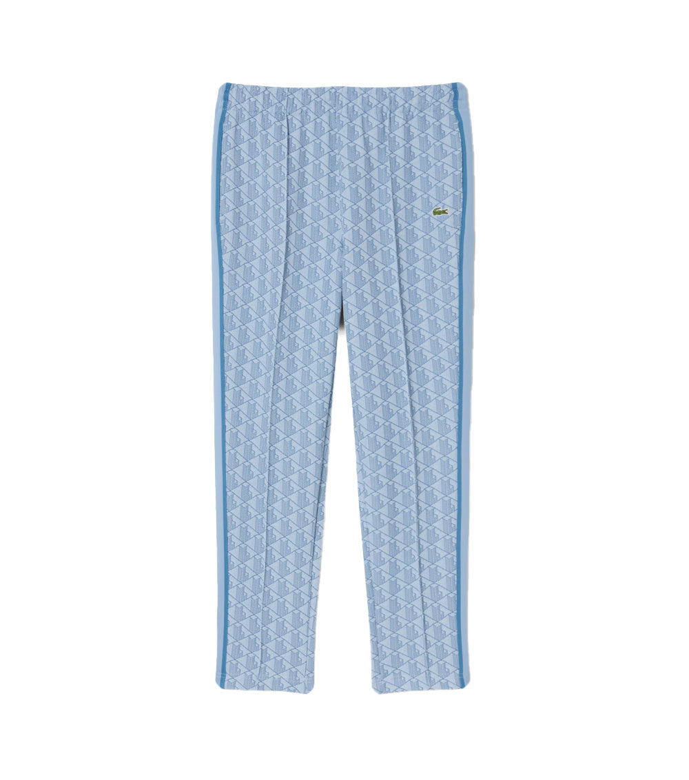 LACOSTE Pantalone Lacoste uomo XH1440 celeste monogram jacquard<BR/> XH1440 1QI 