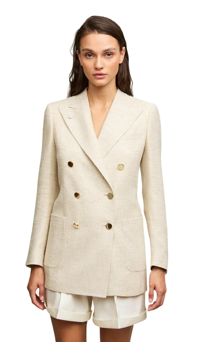 L.B.M. 1911 Giacca L.B.M. 1911 donna 21666237 01 Claudia Beige<BR/> 216662370 1 