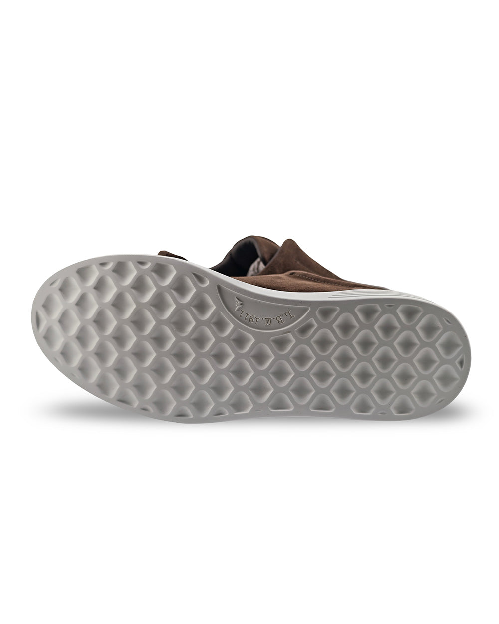 L.B.M. 1911 Sneakers L.B.M. 1911 uomo 685069072 Marrone pelle scamosciata suola gomma foderata 685069072 5 