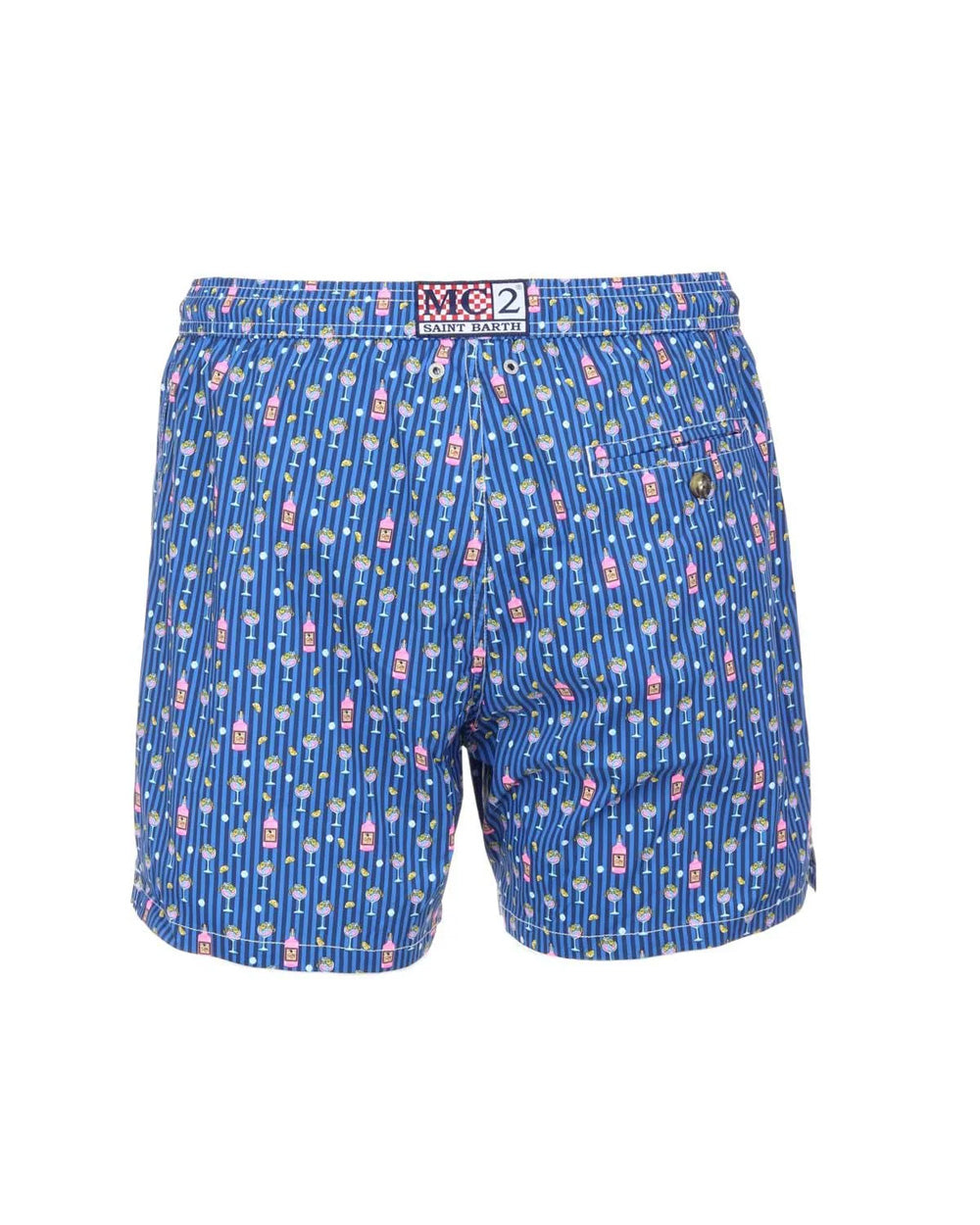 MC2 SAINT BARTH Costume MC2 SAINT BARTH uomo Gin Lover 001600229L Blu slip interno elastico laccio coulisse tasche 001600229L 1761 
