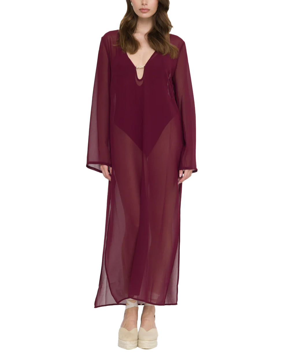 MC2 SAINT BARTH Abito MC2 SAINT BARTH donna AGHATA PLATE AGH000208666L Bordeaux AGH000208666L 45 