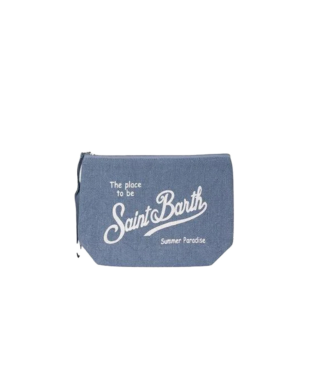 MC2 SAINT BARTH Pochette MC2 SAINT BARTH unisex Aline Linen ALI000400262L Denim ALI000400262L 00 
