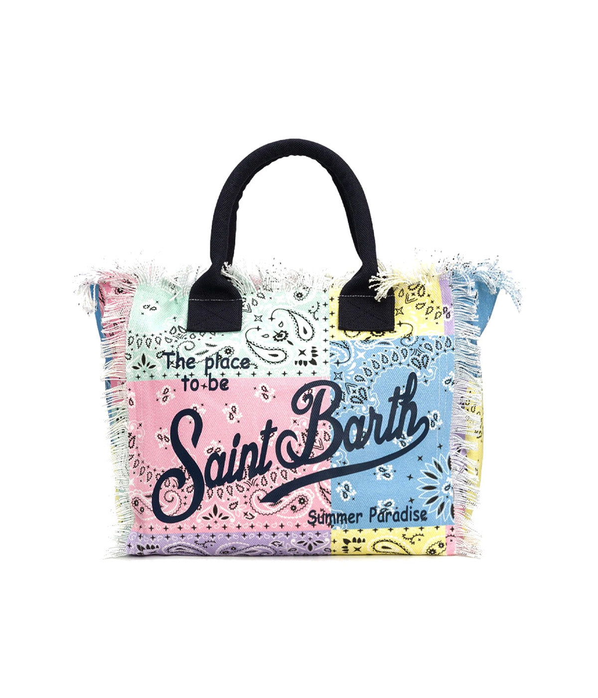 MC2 SAINT BARTH Borsa MC2 SAINT BARTH donna Colette Bandana COL000103277L Multicolore COL000103277L 0 