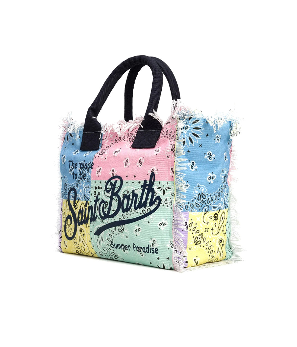 MC2 SAINT BARTH Borsa MC2 SAINT BARTH donna Colette Bandana COL000103277L Multicolore COL000103277L 0 
