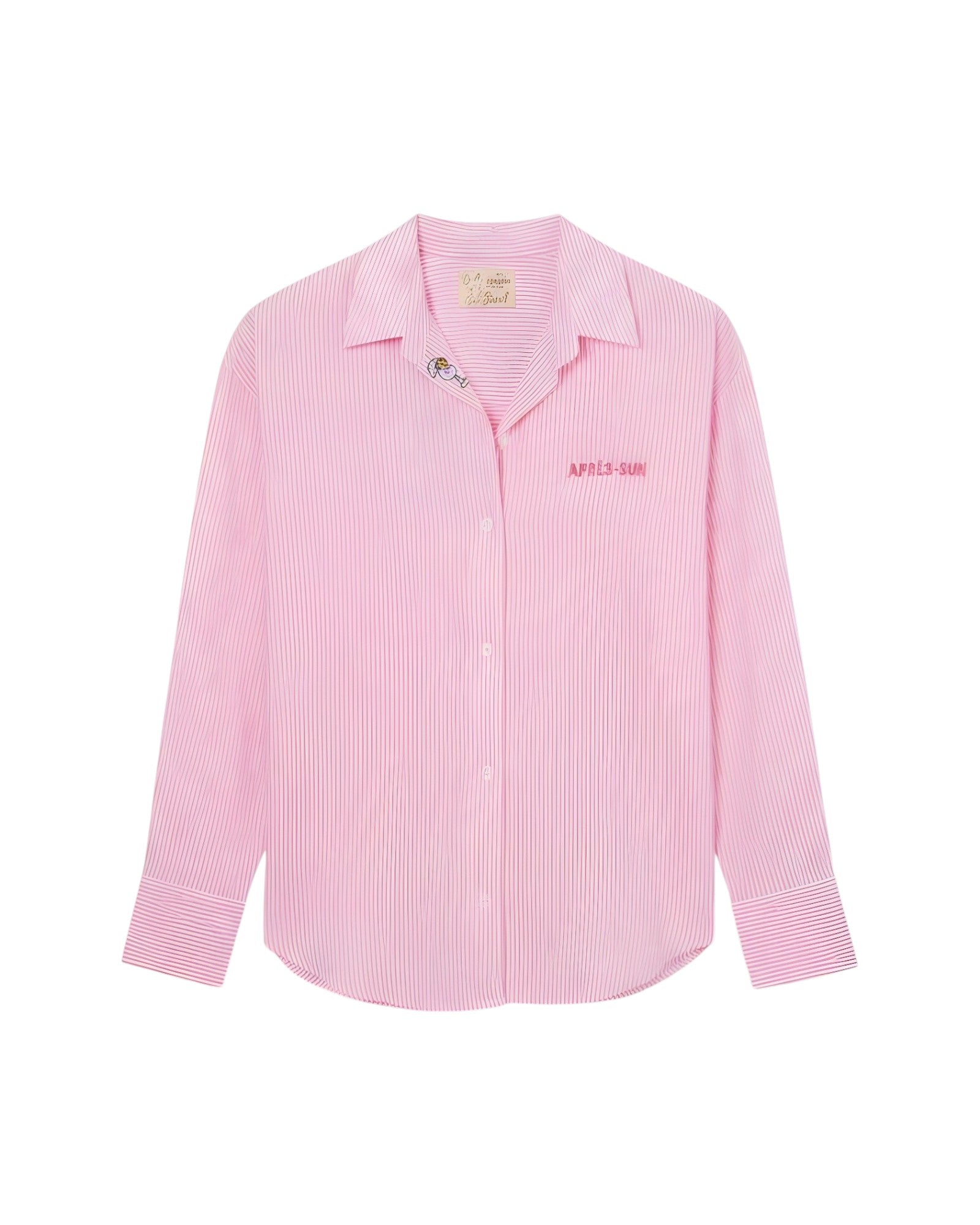 MC2 SAINT BARTH Camicia MC2 SAINT BARTH donna CYS0001 00703L 21 Crystal Seersucker Stripe a righe Rosa	<BR/> CYS000100703L 21 