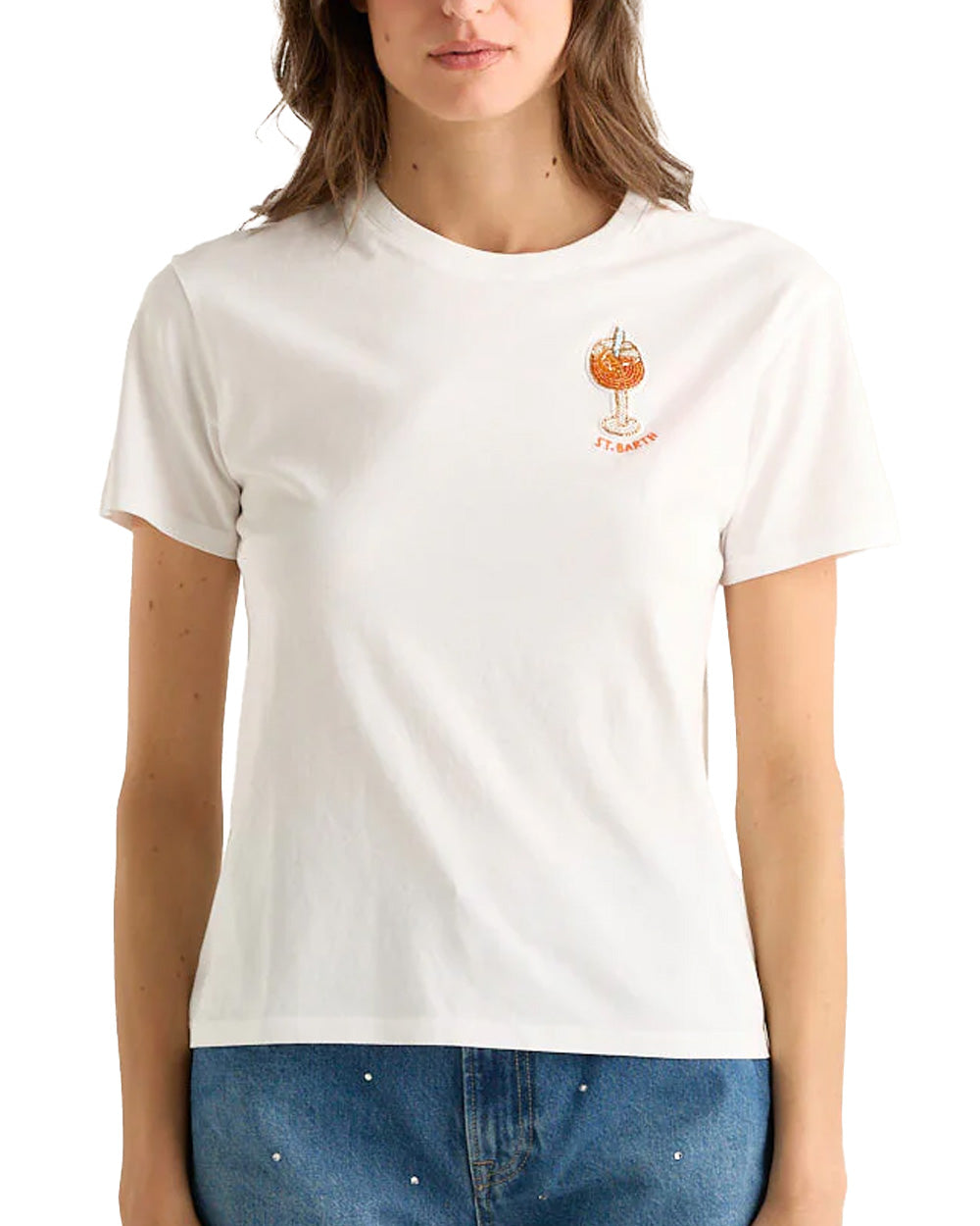 MC2 SAINT BARTH T-shirt MC2 SAINT BARTH donna EMI000108540L Bianca EMI000108540L 01 