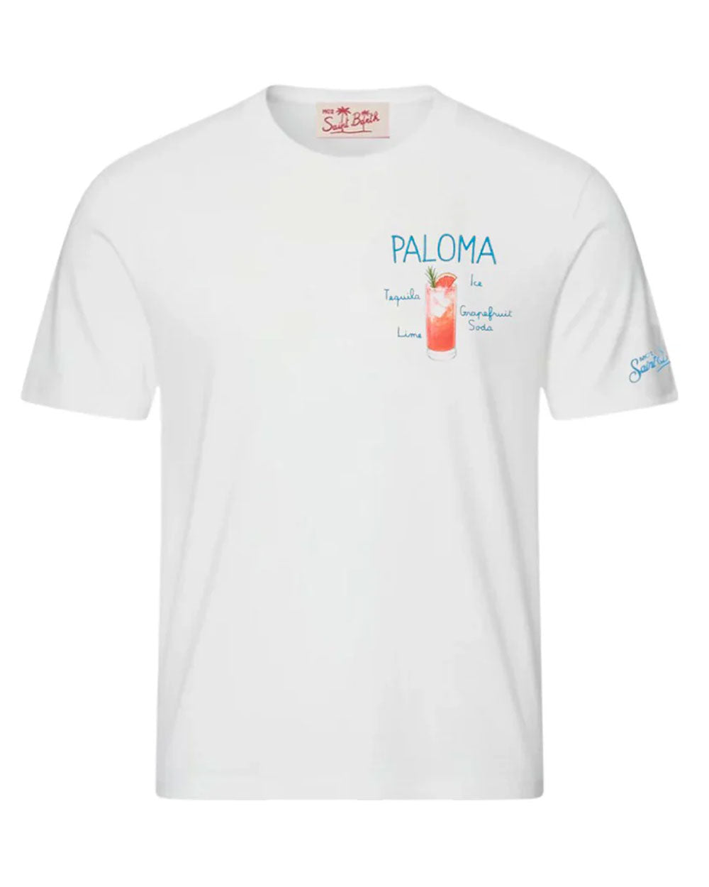 MC2 SAINT BARTH T-shirt Mc2 Saint Barth uomo Portofino Paloma recipe bianca HOT000100323L 01N 