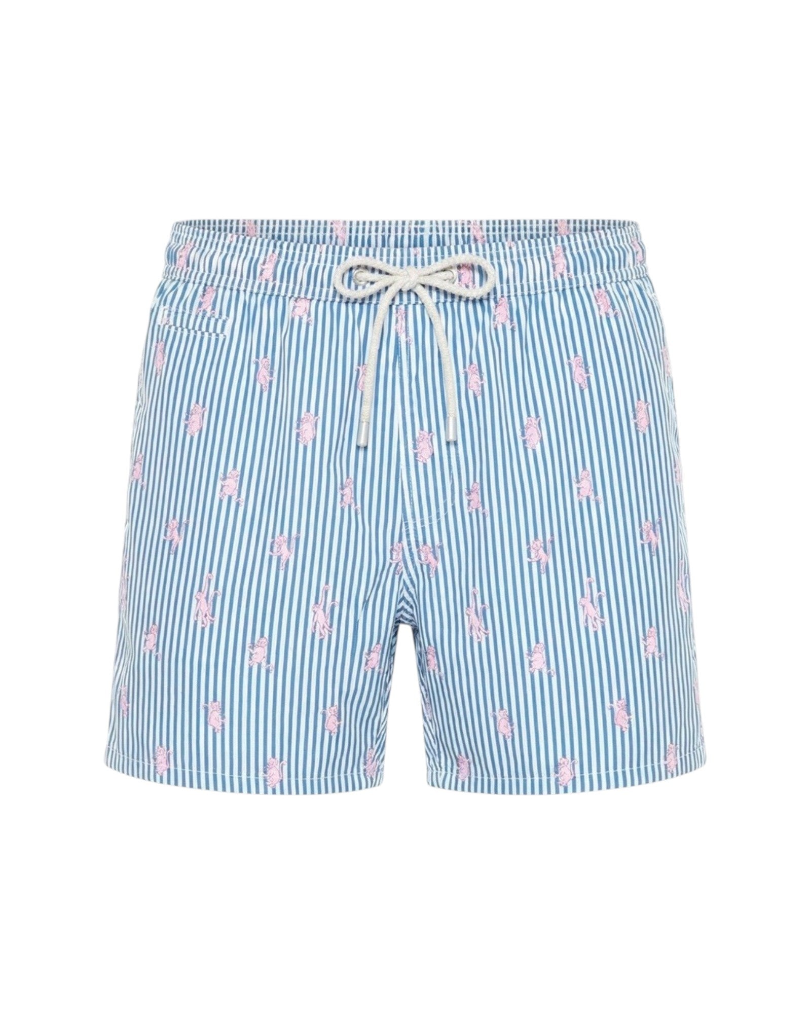 MC2 SAINT BARTH Costume MC2 SAINT BARTH uomo LIG00160 0225L 17 Lighting Micro Stretch Monkey Stripe a righe Azzurro LIG001600225L 17 