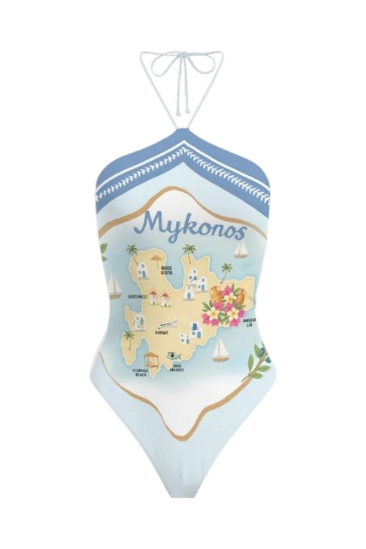 MC2 SAINT BARTH Costume intero MC2 SAINT BARTH donna MRYE001 09094L 3631 Bianco Celeste MRYE00109094L 3631 
