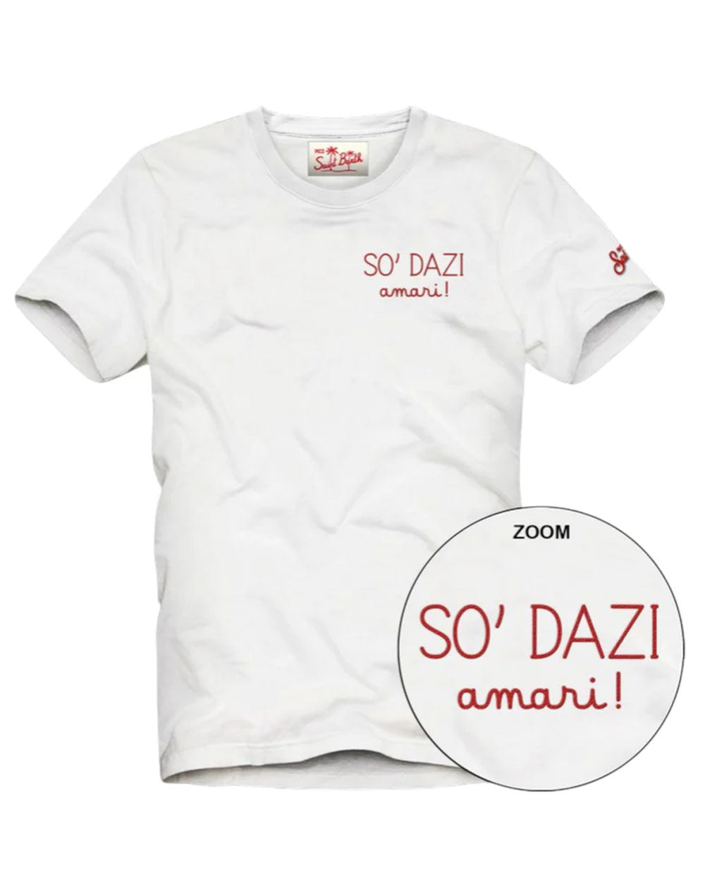 MC2 SAINT BARTH T-shirt Mc2 Saint Barth uomo Portofino Dazi amari bianca POT000100163L 01N 