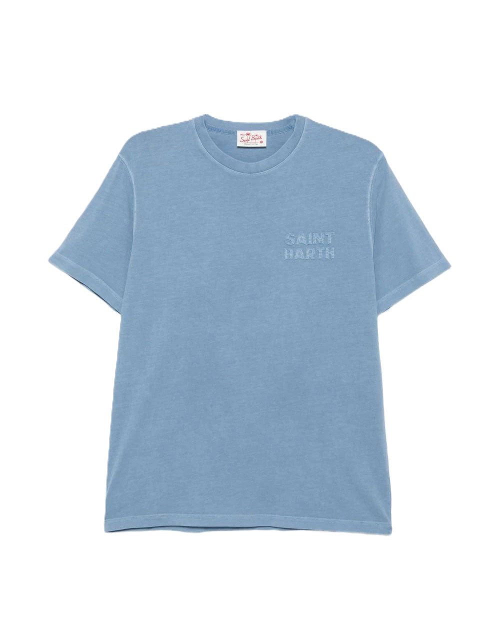 MC2 SAINT BARTH T-shirt Mc2 Saint Barth uomo Portofino St. Barth celeste<BR/> POT000102332L 33 