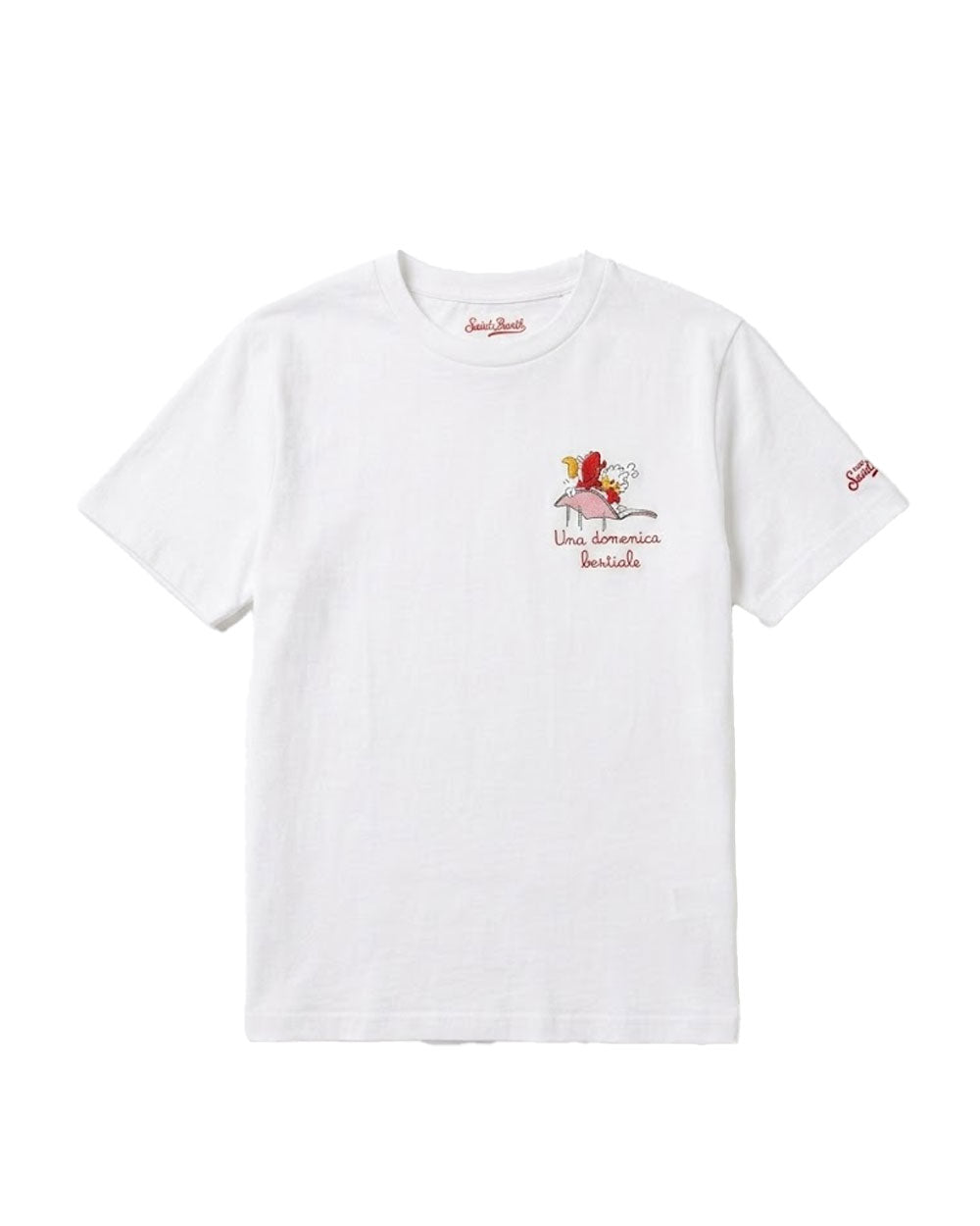 MC2 SAINT BARTH T-shirt Mc2 Saint Barth uomo Portofino Scrooge domenica bianca POT000104203L 01N 