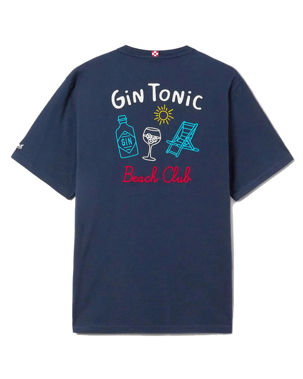 MC2 SAINT BARTH T-shirt Mc2 Saint Barth uomo Portland Gin Club blu PRL000200314L 61 