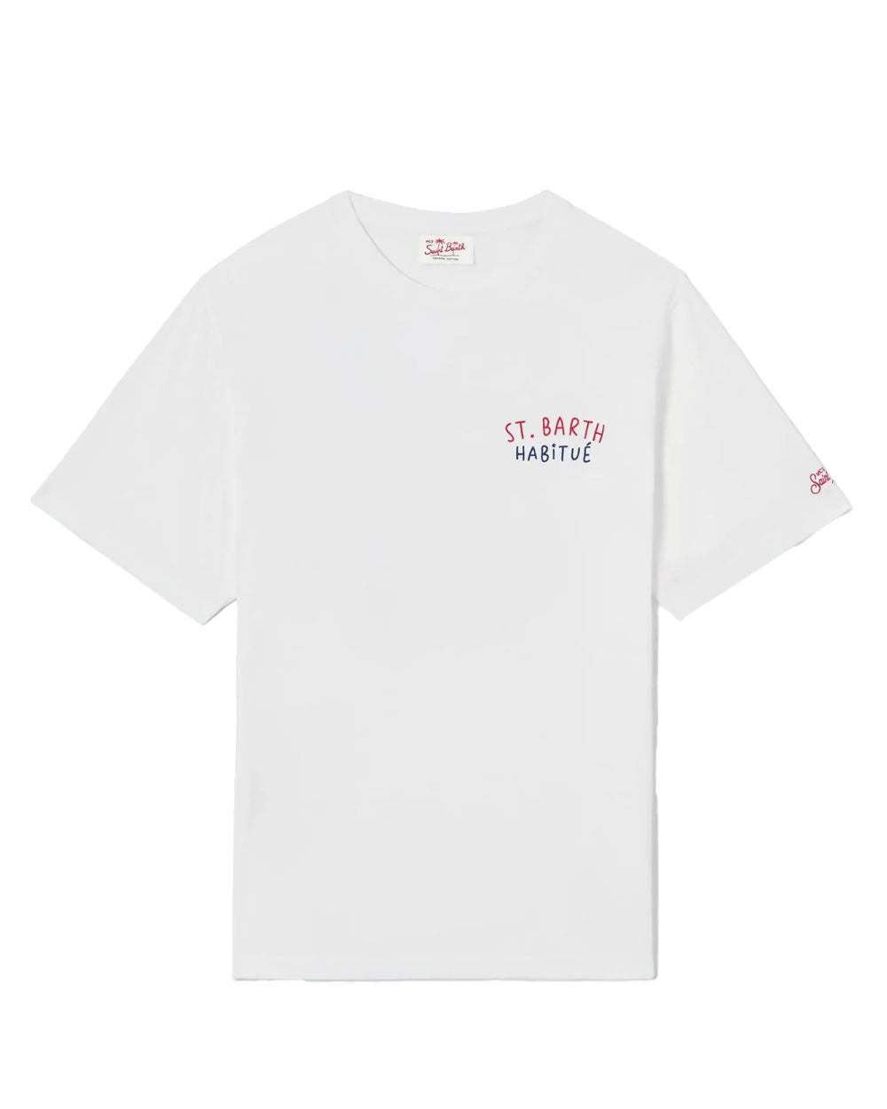 MC2 SAINT BARTH T-shirt Mc2 Saint Barth uomo Portland Habituè bianca PRL000200320L 01N 
