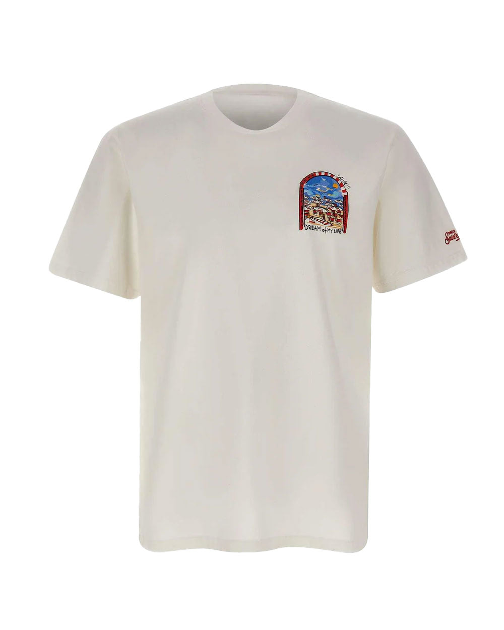 MC2 SAINT BARTH T-shirt Mc2 Saint Barth uomo Portland Dream Of Life bianca PRL000204502L 01 