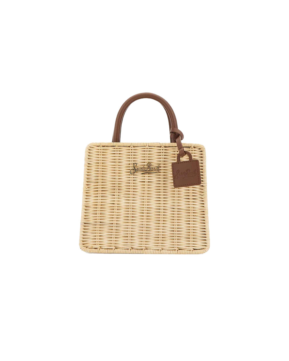 MC2 SAINT BARTH Borsa MC2 SAINT BARTH donna Shop Bag Mini Straw Leather SHBM000201737L Beige SHBM000201737L 1119 