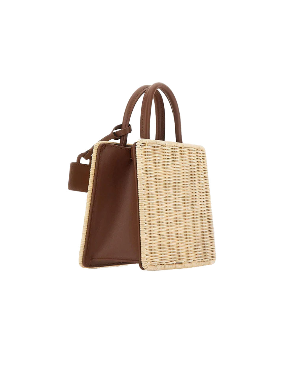 MC2 SAINT BARTH Borsa MC2 SAINT BARTH donna Shop Bag Mini Straw Leather SHBM000201737L Beige SHBM000201737L 1119 