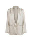 Blazer NINE MINUTES donna THEPAJAMA Vaniglia
