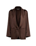 Blazer NINE MINUTES donna THEPAJAMA Cacao