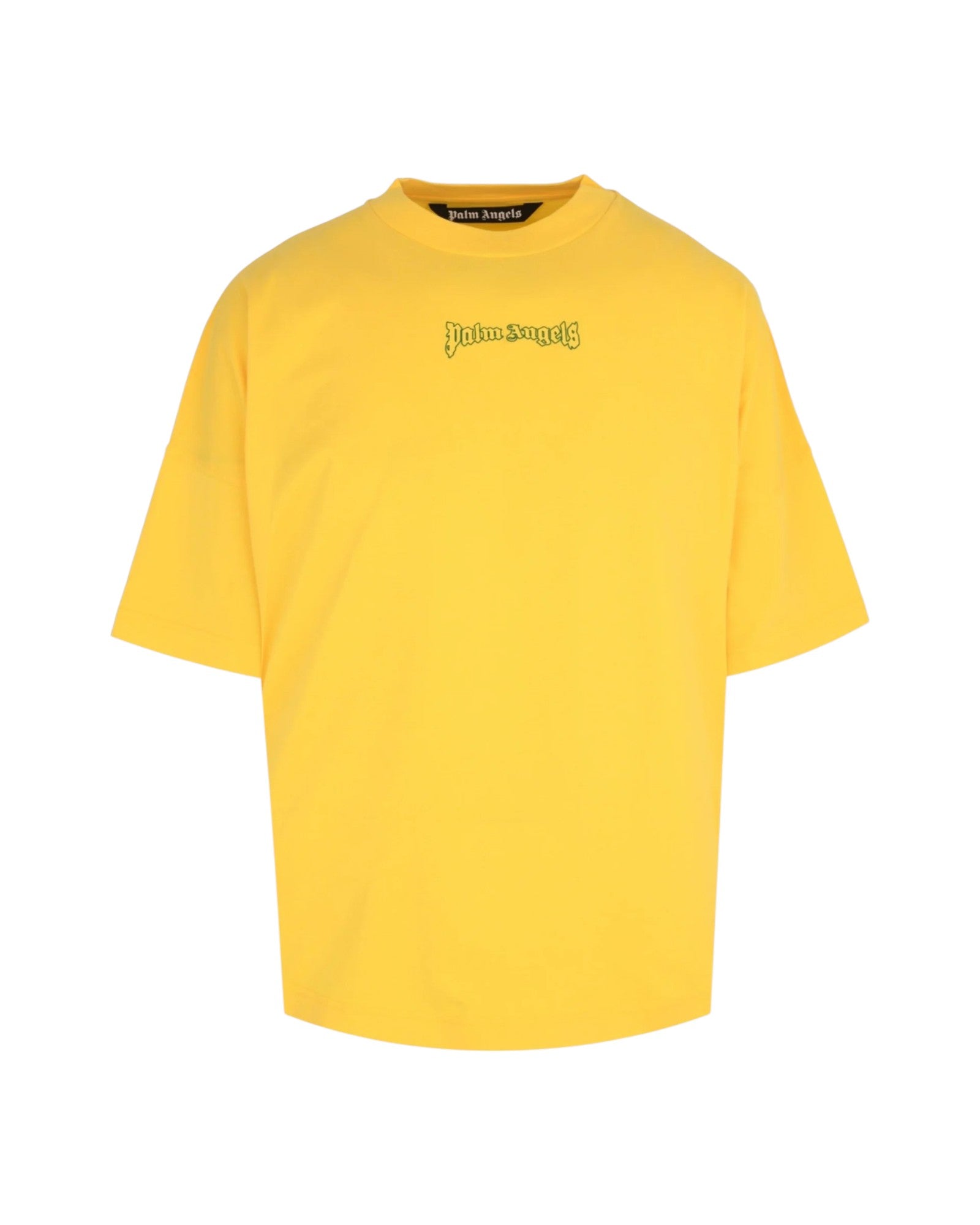 PALM ANGELS T-shirt PALM ANGELS uomo PMAA10BS26JER0051818 Giallo PMAA10BS26JER005 1818 
