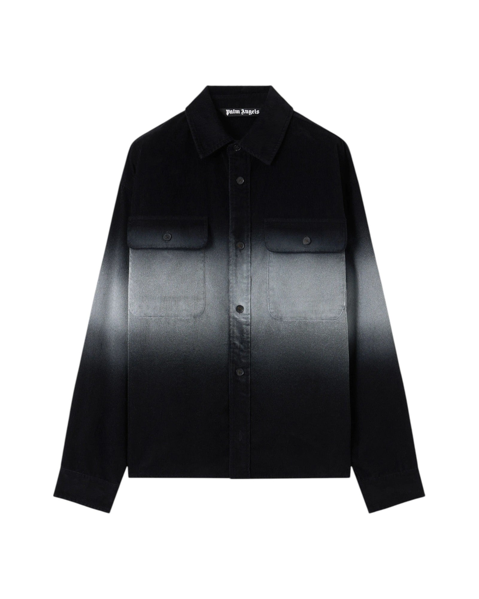 PALM ANGELS Camicia PALM ANGELS uomo PMES024 S26FAB0011003 Nero PMES024S26FAB001 1003 