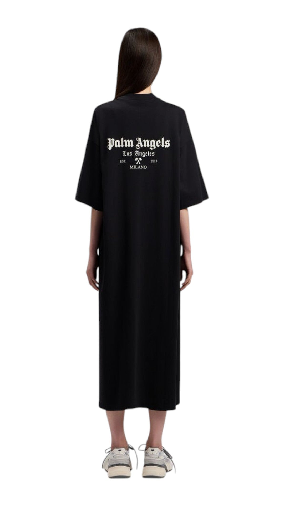 PALM ANGELS Abito PALM ANGELS donna PWDH008 S26JER001 1003 Nero PWDH008S26JER001 1003 