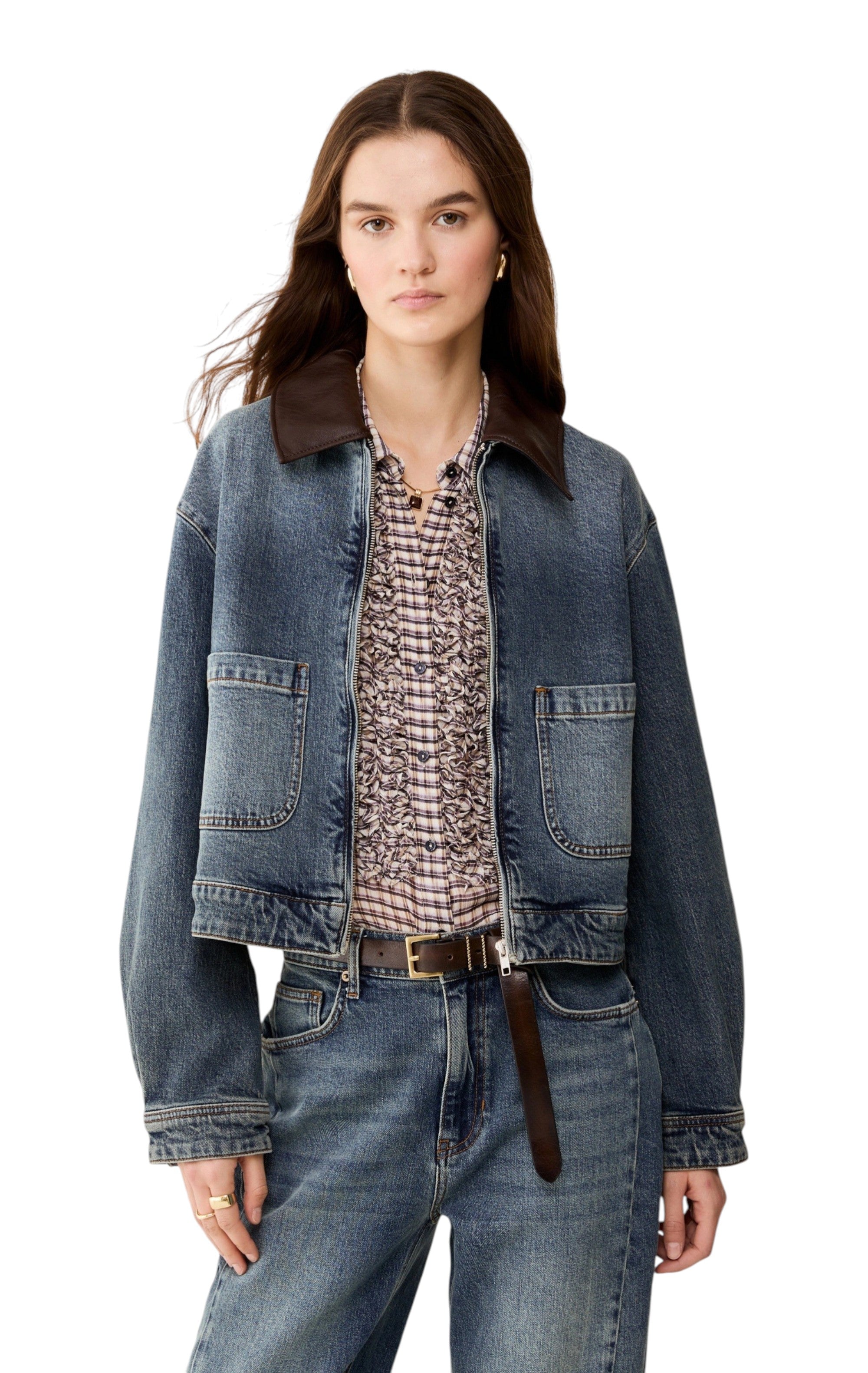 PENNYBLACK Giacca Pennyblack donna 2611041017200 001 Cropped Tarsio Denim<BR/> 2611041017200 001 
