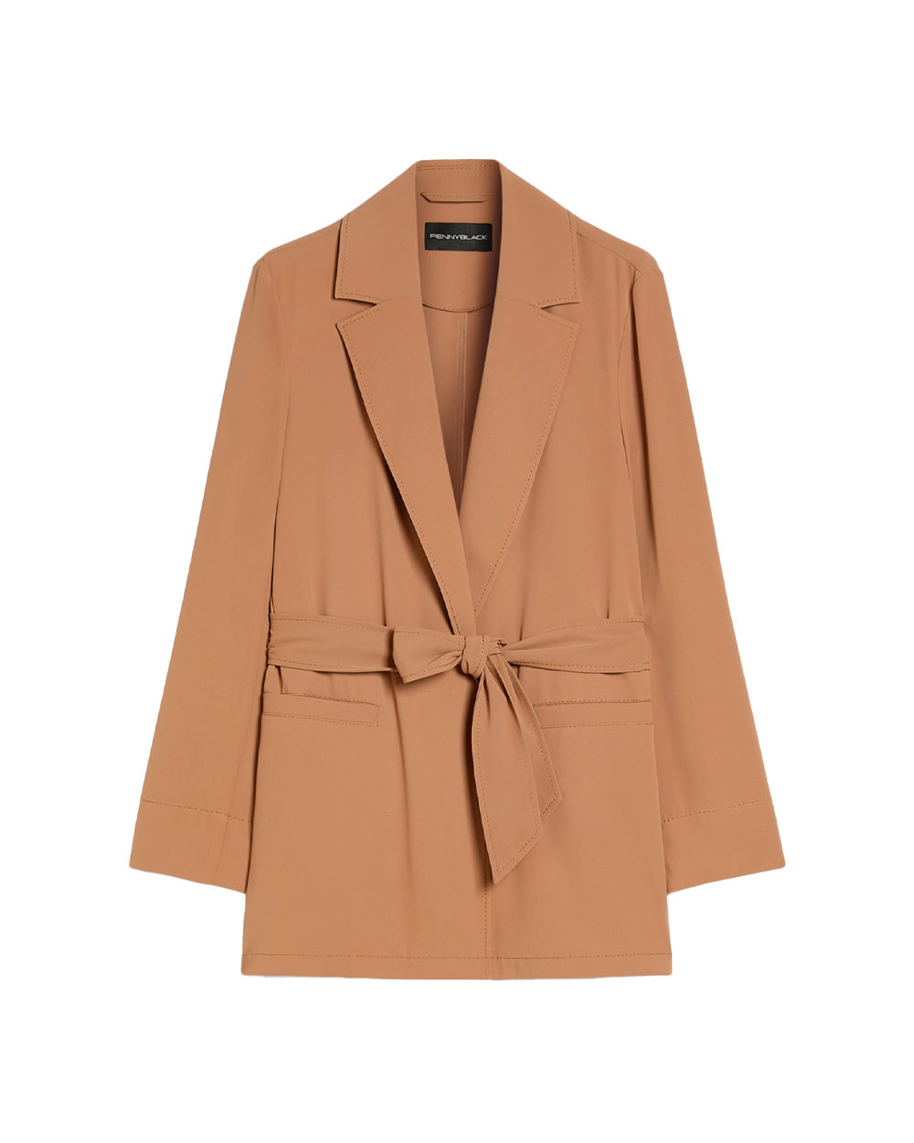 PENNYBLACK Giacca PENNYBLACK TABELLA donna 2611041023200 Cognac monopetto collo revers spacchetti<BR/> 2611041023200 002 