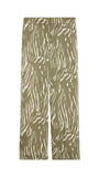 Pennyblack women's trousers 2611131112200 012 Finanza patterned Green