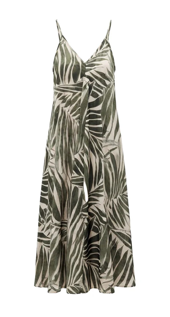 PENNYBLACK Abito Pennyblack donna 2611221113200 009 Banta fantasia foglie Verde <BR/> 2611221113200 009 