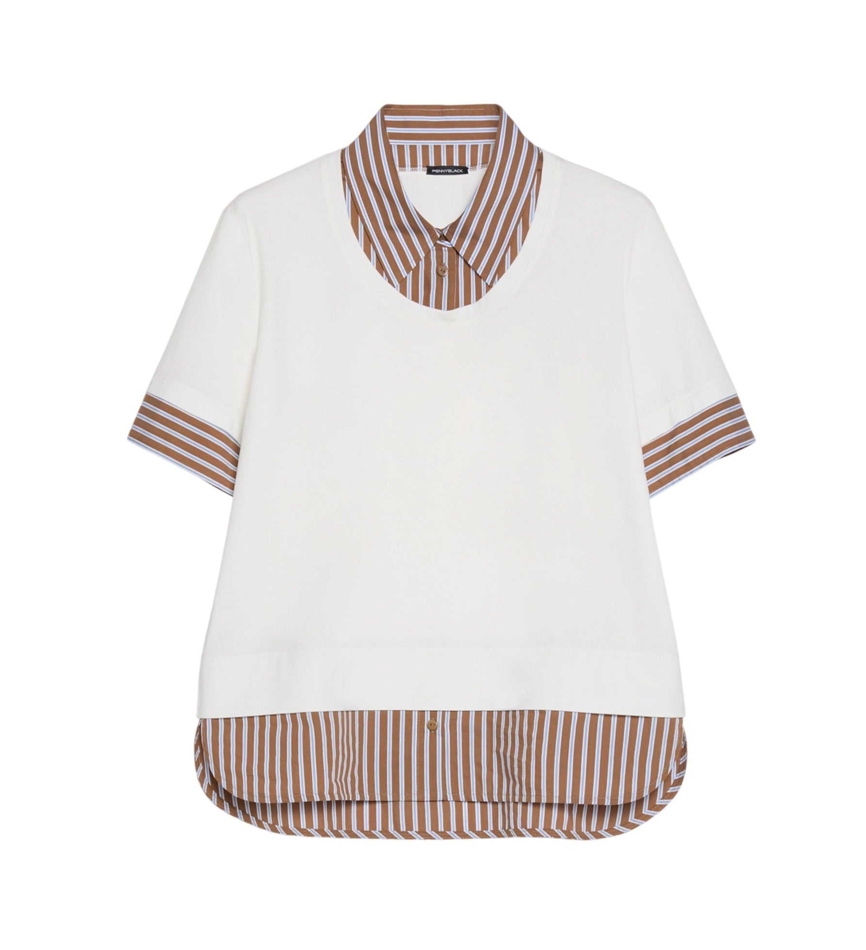 PENNYBLACK T-shirt Pennyblack donna 2611501095200 001 Tappeto in jersey Bianco<BR/> 2611971037200 001 