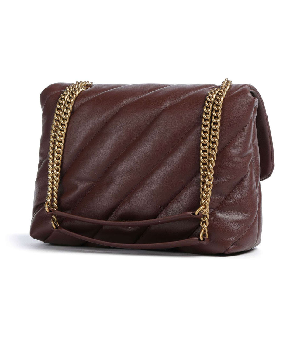 PINKO Borsa Pinko donna 100037 A0F2 Big Love Puff Maxi Bordeaux 100037A0F2 R49Q 