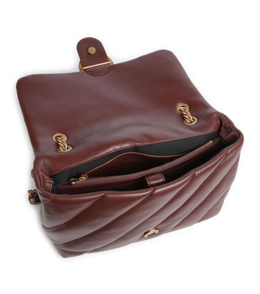 PINKO Borsa Pinko donna 100037 A0F2 Big Love Puff Maxi Bordeaux 100037A0F2 R49Q 