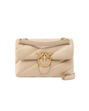 Borsa PINKO donna CLASSIC LOVE BAG PUFF 100038A0F2 Beige nappa pelle trapuntatura tracolla