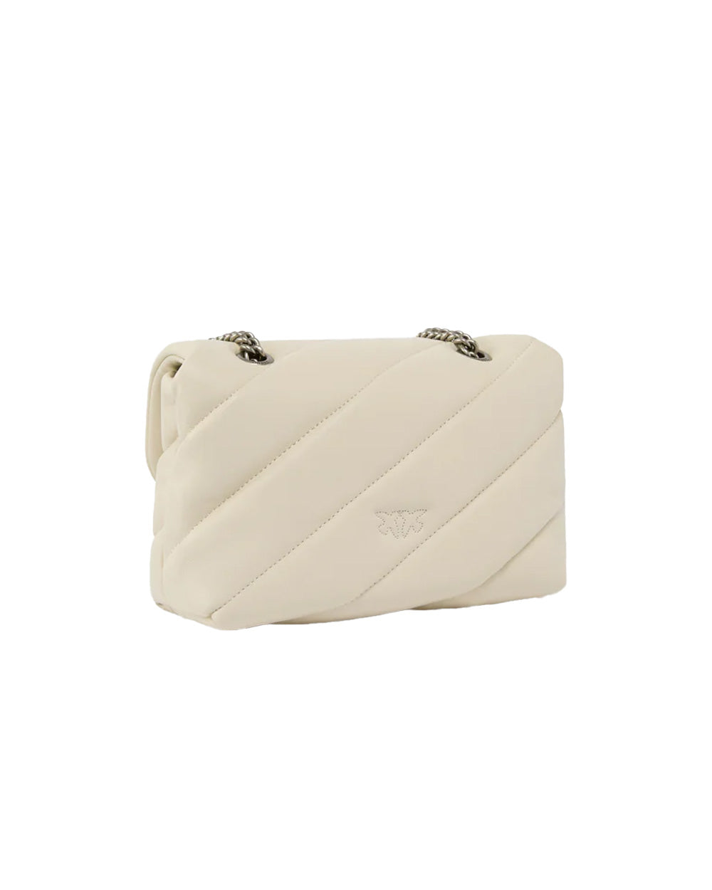 PINKO Borsa PINKO donna MINI LOVE BAG PUFF 100039A0F2 Bianca nappa pelle trapuntatura tracolla 100039A0F2 Z14O 