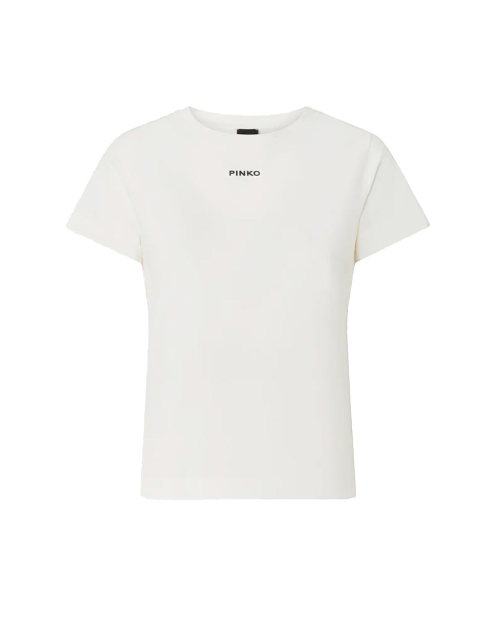 PINKO T-shirt PINKO donna 100373A34F Bianca cotone girocollo manica corta 100373A34F Z05 