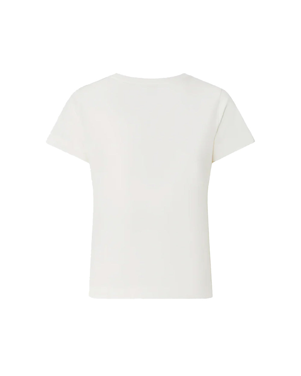 PINKO T-shirt PINKO donna 100373A34F Bianca cotone girocollo manica corta 100373A34F Z05 